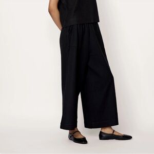 LAUDE THE LABEL NWOT | EVERYDAY PANT | ORGANIC COTTON & LINEN | XL